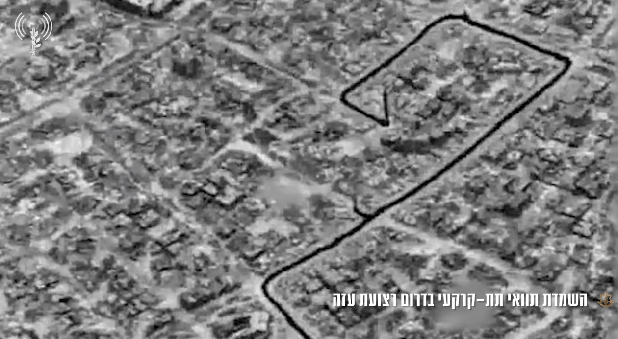 皇冠信用盘登2代理_以媒：以军发布视频皇冠信用盘登2代理，称其在加沙南部摧毁一条300米长的哈马斯隧道