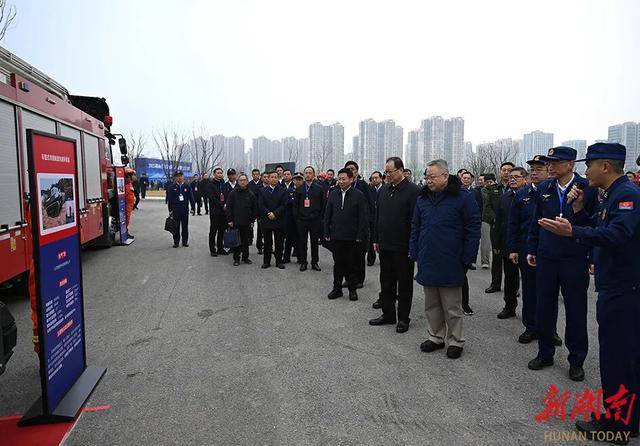 皇冠信用平台出租出售_湖南省委书记、省长皇冠信用平台出租出售,观摩全省高层建筑灭火救援综合演练